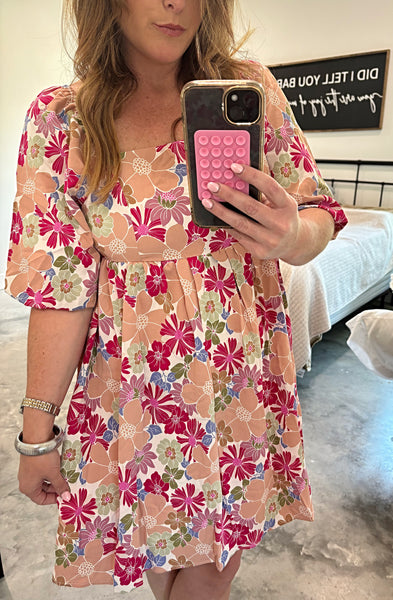 MIA FLORAL DRESS