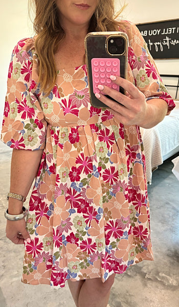 MIA FLORAL DRESS