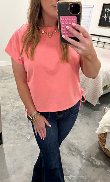 CINCHED ERICA TOP