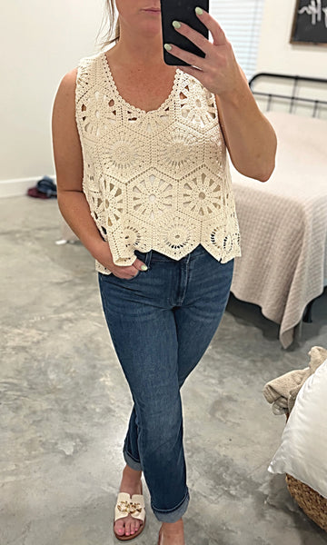 BOHO BEIGE TANK