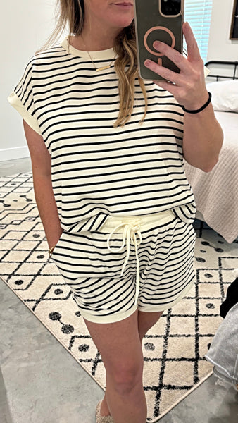 LULU STRIPED SET