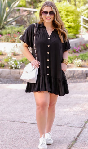 PALMER BUTTON UP DRESS