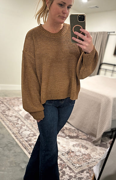 MIRI MOCHA SWEATER