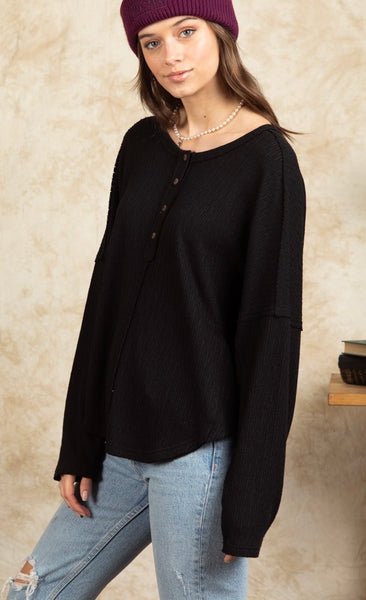 BASIC BLACK LONG SLEEVE