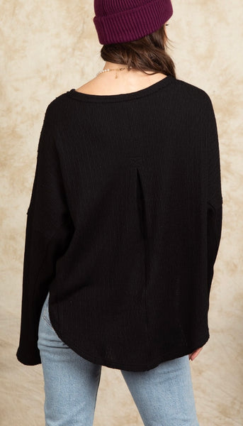 BASIC BLACK LONG SLEEVE