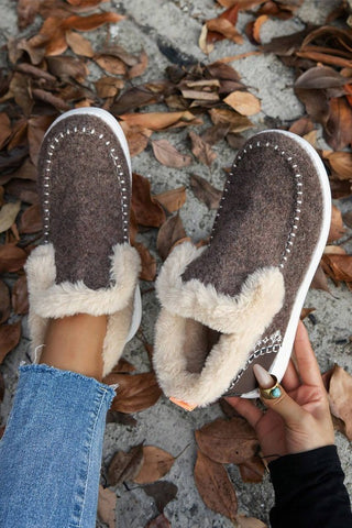 FUR LINED BOOTIES