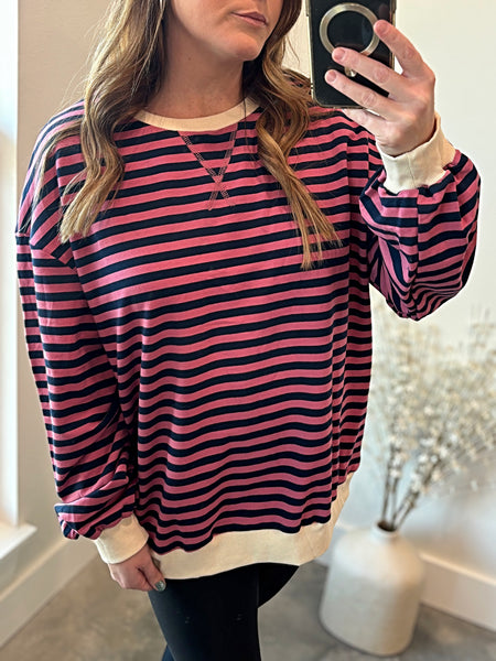 VARSITY STRIPES TOP