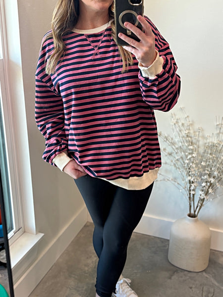 VARSITY STRIPES TOP