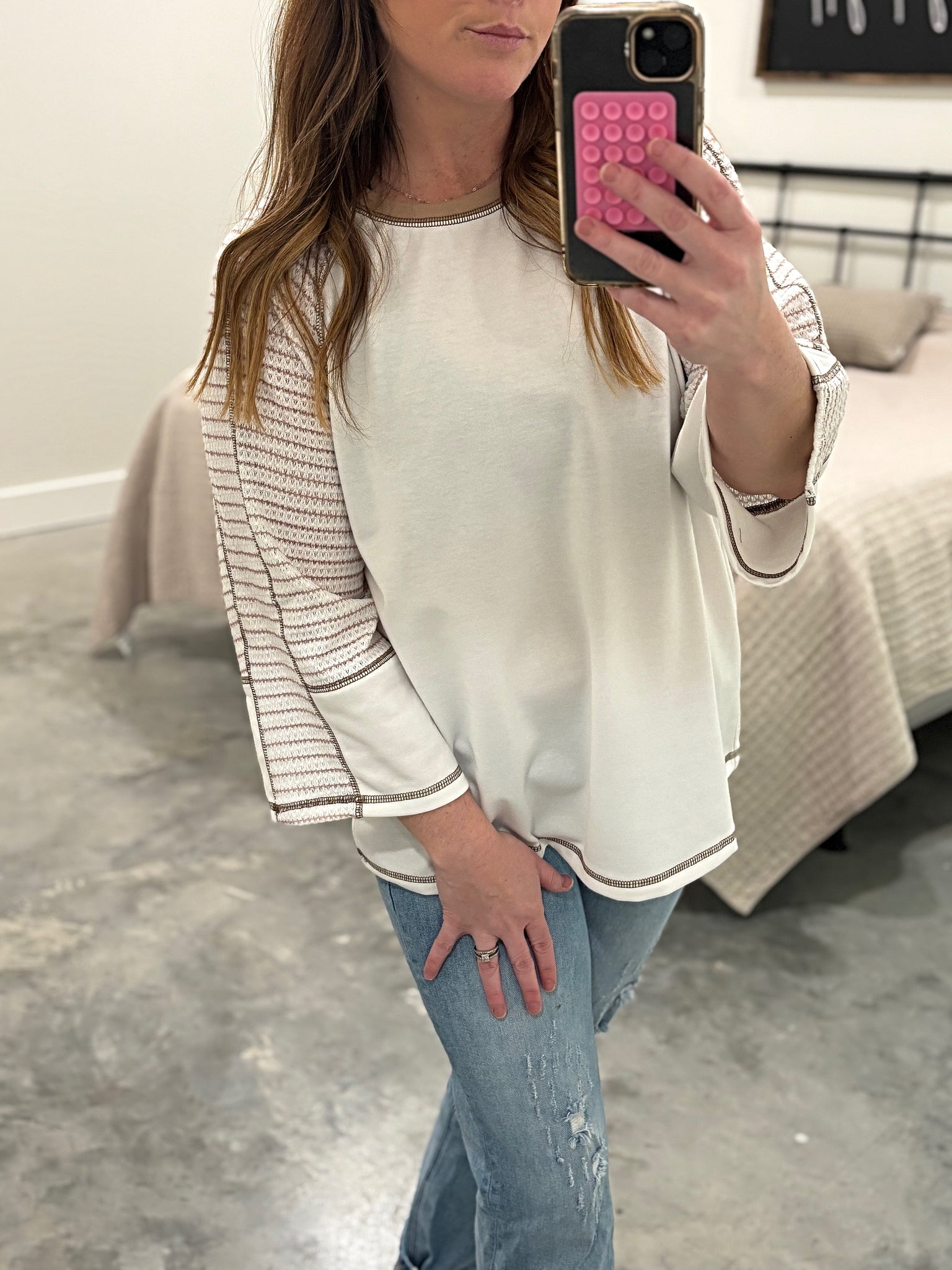 MISSY STRIPED TOP