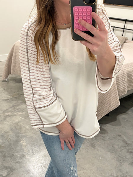 MISSY STRIPED TOP