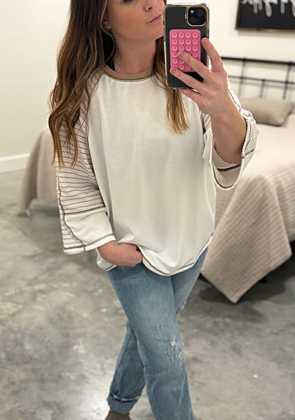 MISSY STRIPED TOP