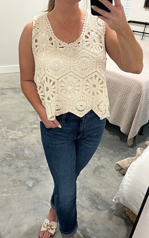 BOHO BEIGE TANK