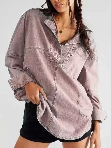 ROCKI DENIM PULLOVER |PRE-ORDER|