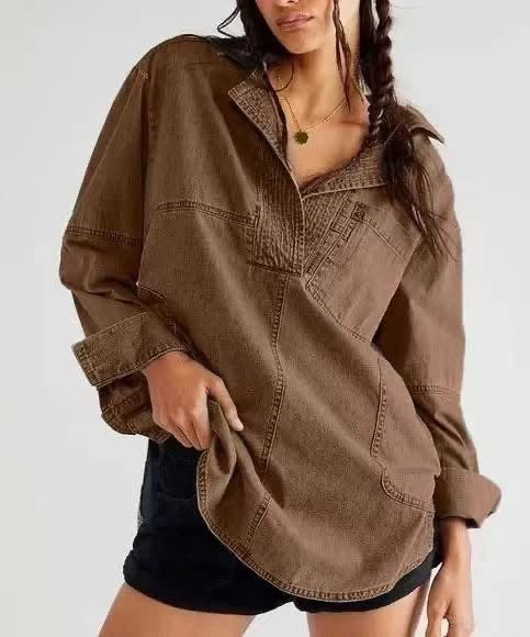 ROCKI DENIM PULLOVER |PRE-ORDER|