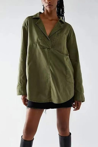 ROCKI DENIM PULLOVER |PRE-ORDER|