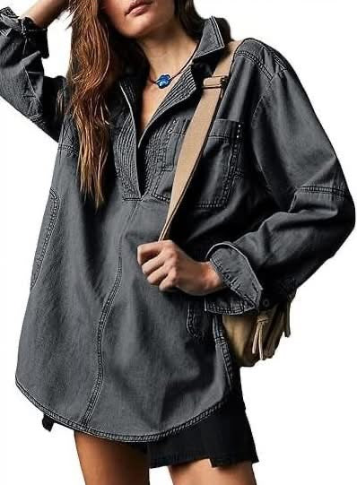 ROCKI DENIM PULLOVER |PRE-ORDER|