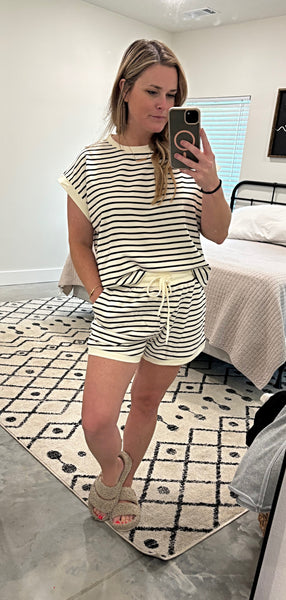 LULU STRIPED SET