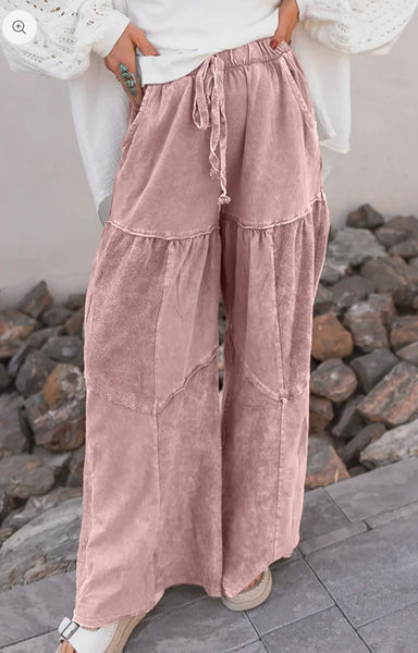 MINERAL WASHED DRAWSTRING PANTS |PRE-ORDER|