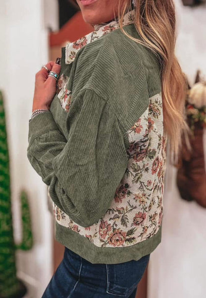 VINTAGE FLOOR RIBBED JACKET |PRE-ORDER|