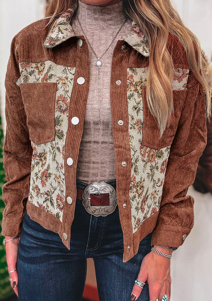 VINTAGE FLOOR RIBBED JACKET |PRE-ORDER|