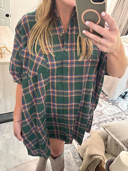 MURPHY PLAID DRESS