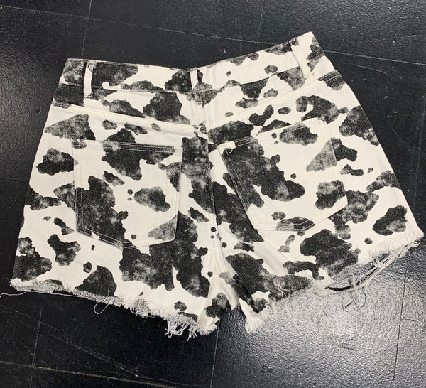 COW PRINT DENIM